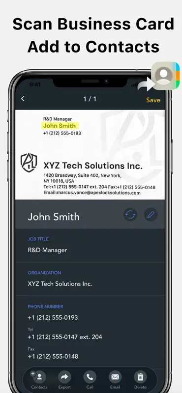 Scanner App Pro: Scan Edit PDF screenshot 9 of 10