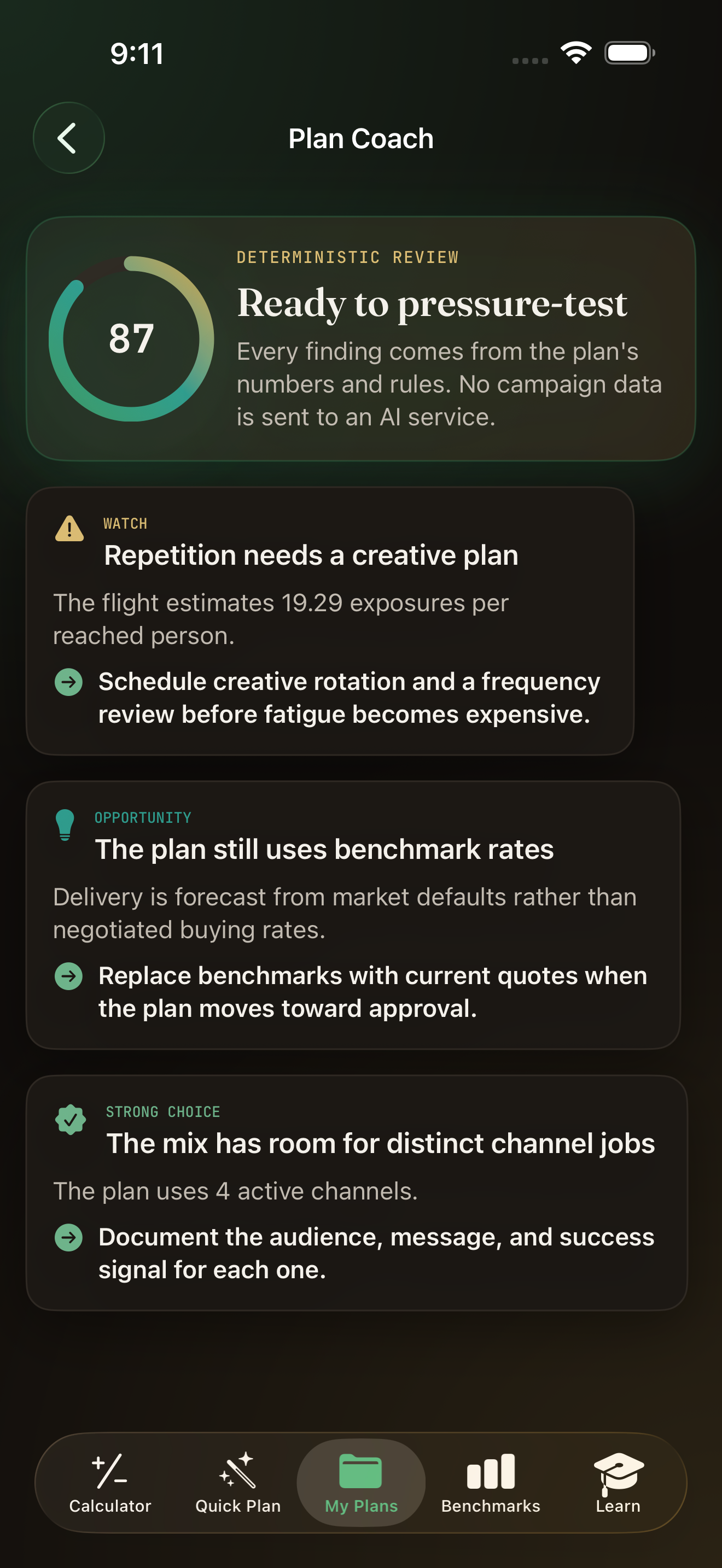 ArcPlanner Go screenshot 2