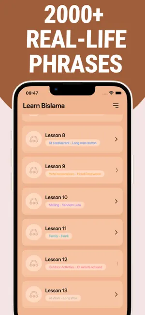 Fast - Learn Bislama Language screenshot 2