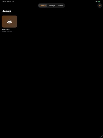 J2ME Emulator iPad screenshot