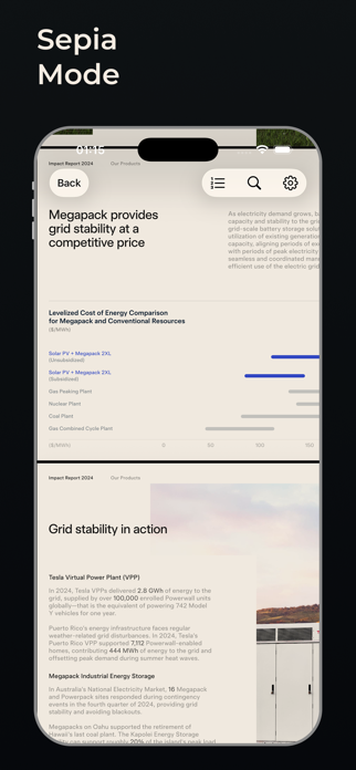 Dark PDF Reader - Night Mode Screenshot 4 of 10