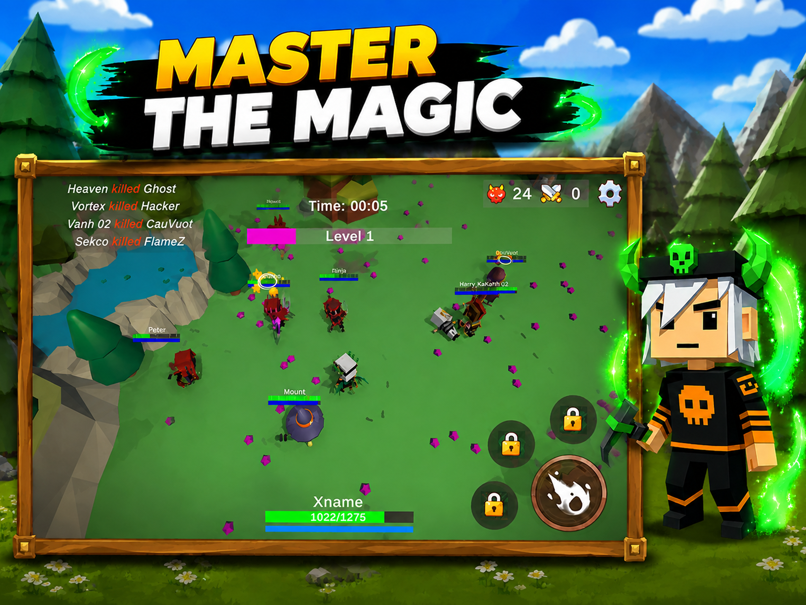 Magica Clash: IO Survivor RPG screenshot 9