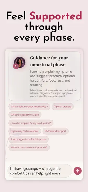 Ovaa: Period Tracker screenshot 3