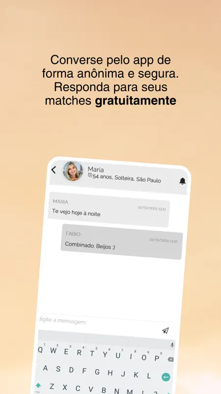 Coroa Metade - app encontros screenshot 3 of 4