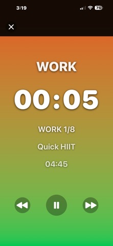 Interval Timer - HIIT | Tabata Screenshot 1 of 10