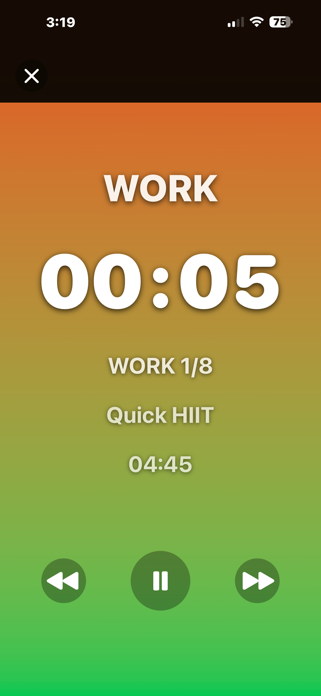 Interval Timer - HIIT | Tabata Screenshot 1 of 10