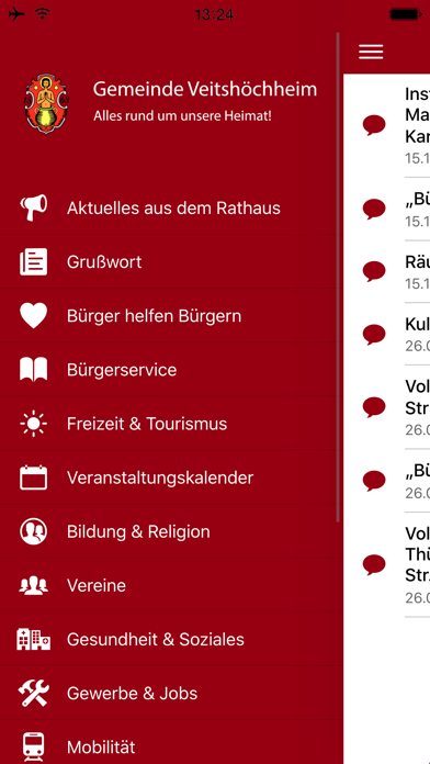 Gemeinde Veitshöchheim Screenshot