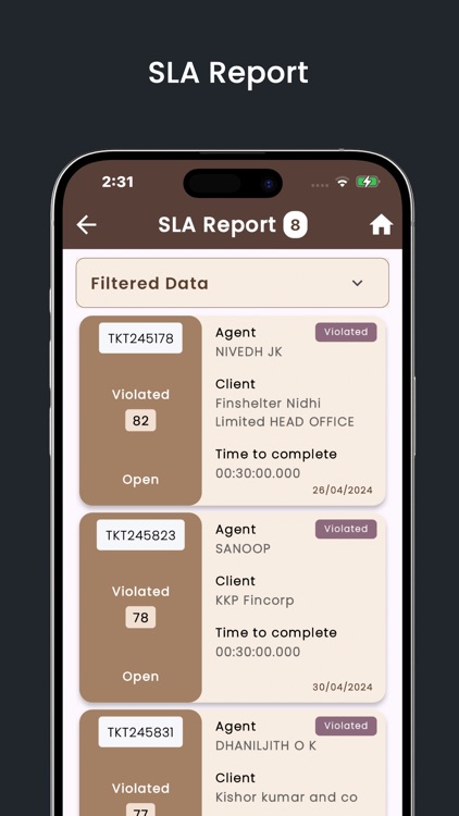 PRISM - SUPPORT TICKET screenshot-3