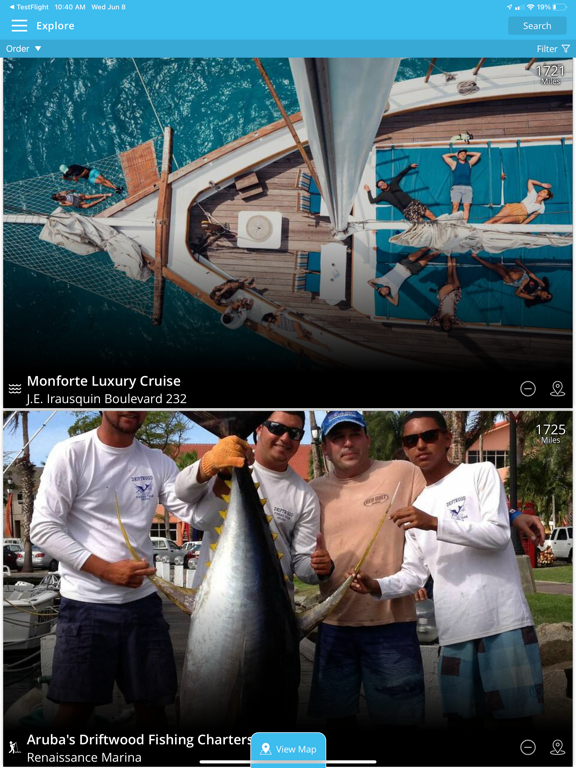 myAruba iPad screenshot 2 - Travel app