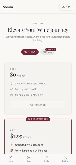 Somm. Your Personal Sommelier. screenshot 4