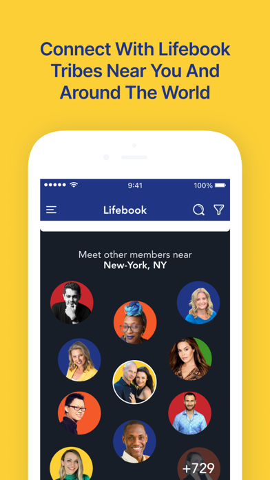 The Lifebook App Screenshot