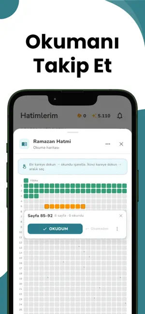 Vird - Hatim ve Kuran Takibi screenshot 2