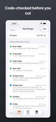Stair Stringer Calculator Pro screenshot 2