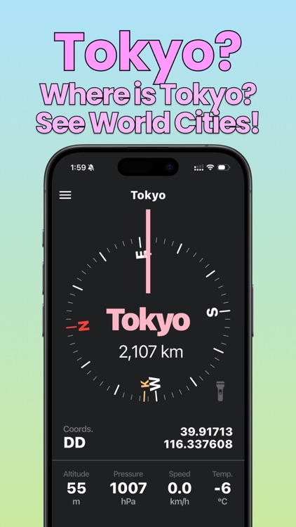 Compass One: Altimeter & GPS screenshot-3