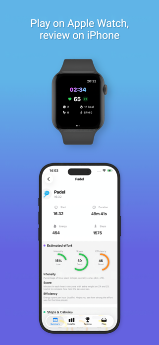 PadelWatch Screenshot 5 of 5