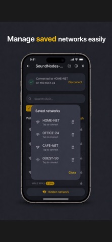 SoundNodes Connect screenshot