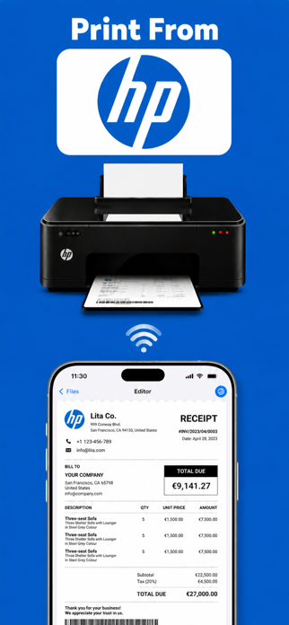 HP Smart Printer App: iPrint Screenshot 1 of 6