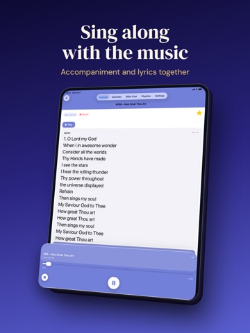 Official Adventist Hymnal iPad screenshot 1