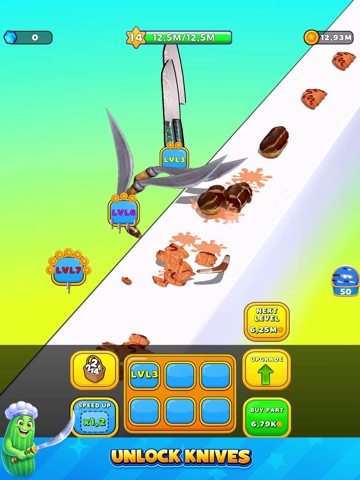 Chop Mania : Idle Cut Factory iPad screenshot