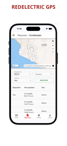 Redelectric GPS Screenshot 2 of 3