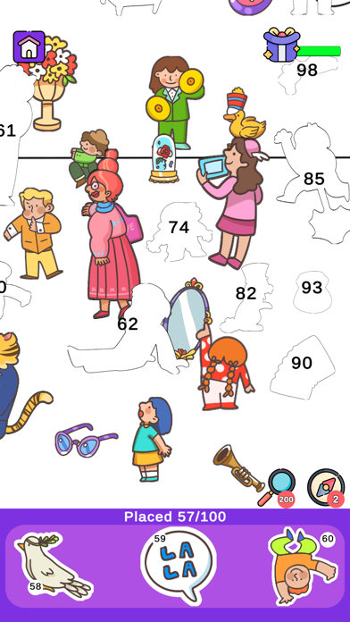 Sticker Book: Color Match Screenshot