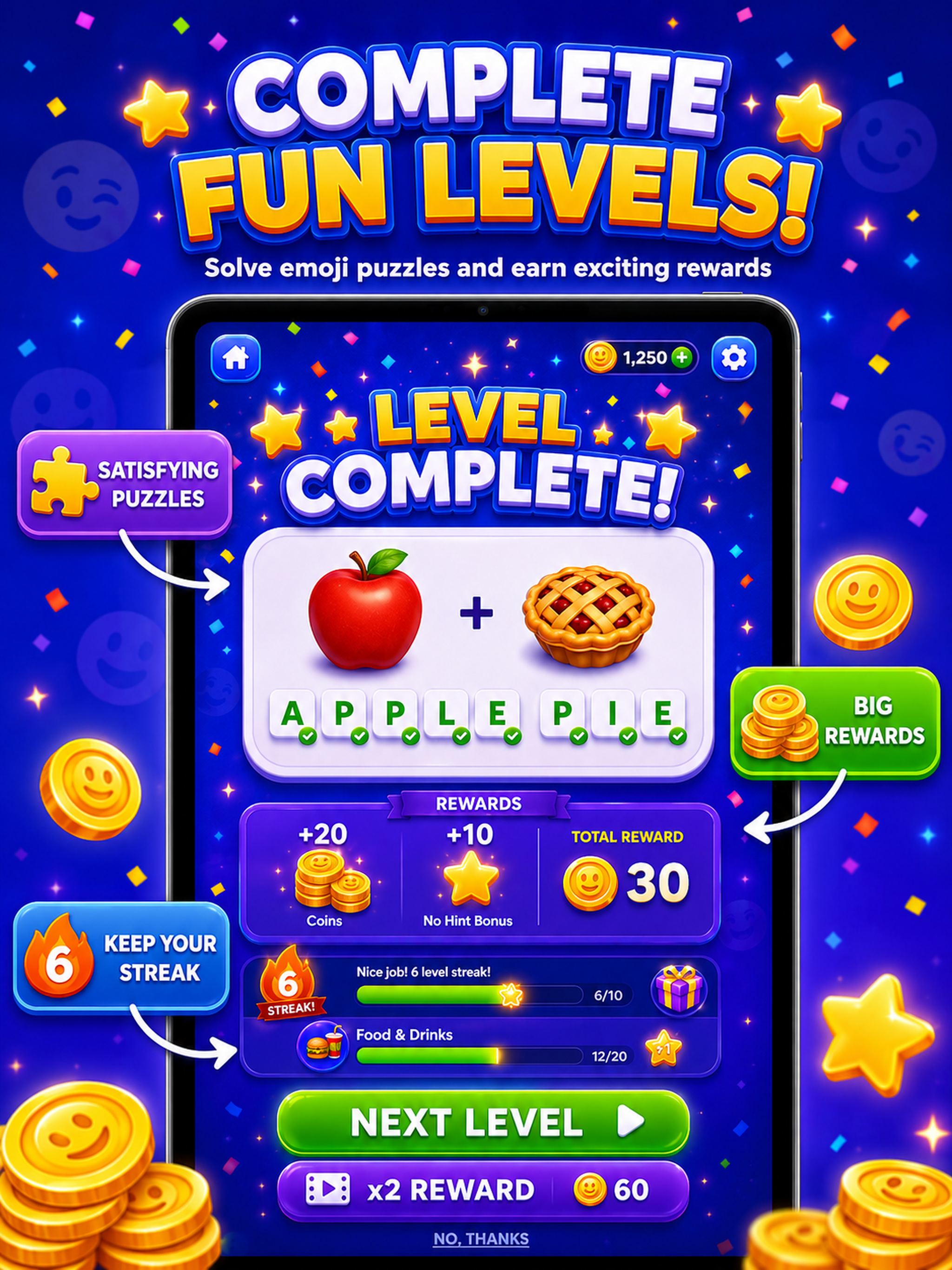 Emoji Quiz: Brain Puzzle