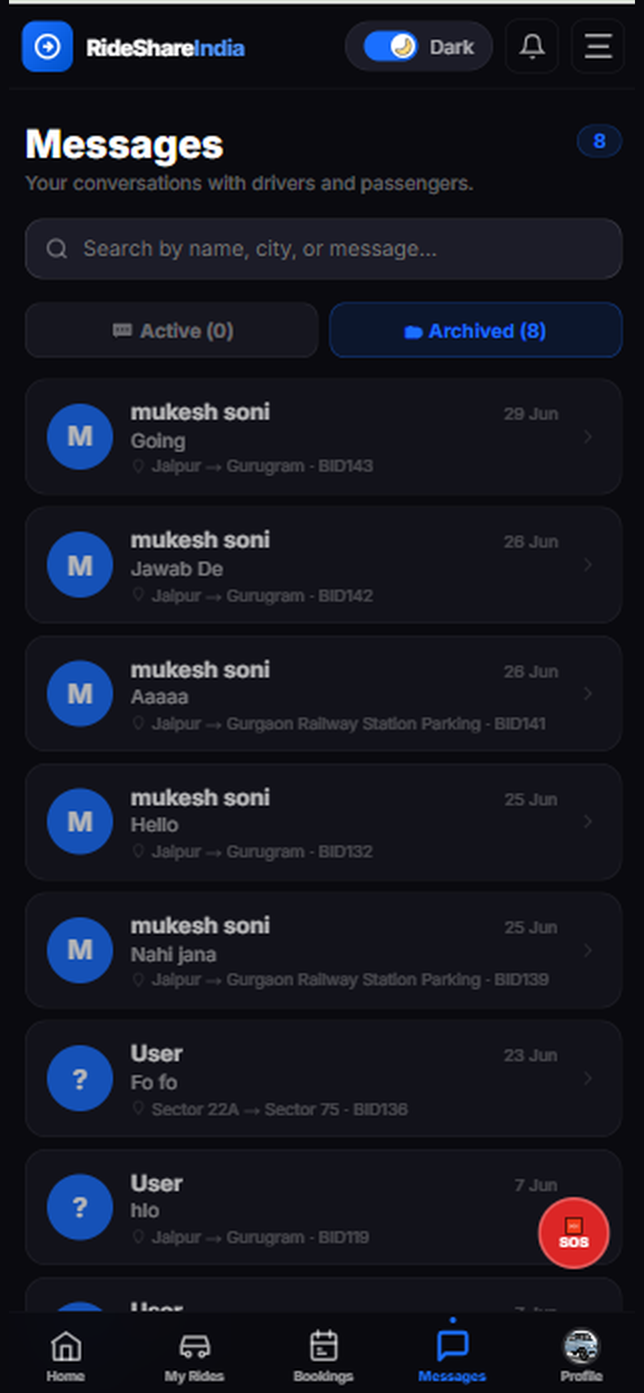 Ride Share India screenshot 4