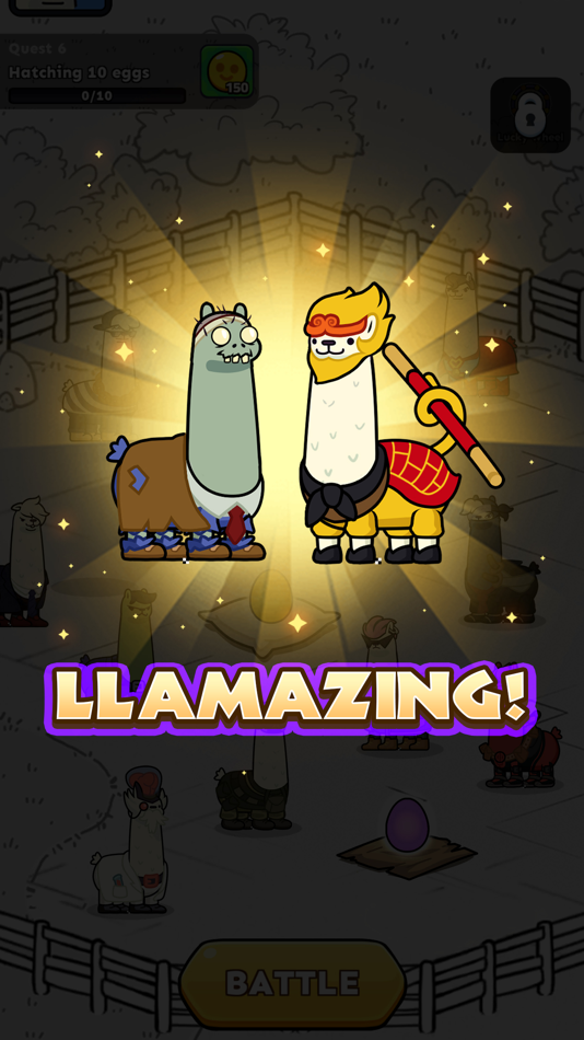 #2. Mutant Llama: IDLE Breed Games (iOS) 由: Fansipan Limited