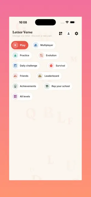 Letter-Verse screenshot 1