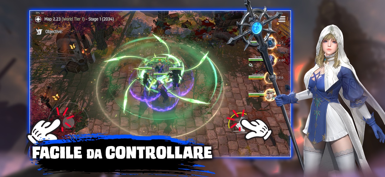 Avalar: Raid of Shadow iOS Mod IPA screenshot 2 - iOS game interface