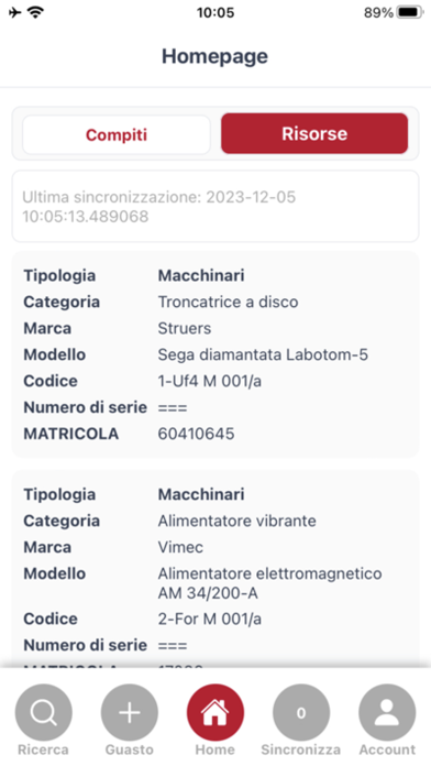 AGE Suite Manutenzioni Screenshot