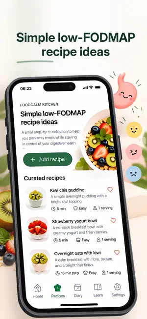 FODMAP Diet & IBS Food Guide screenshot 1
