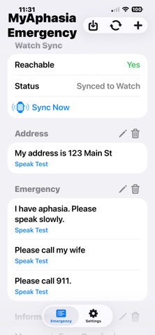 App screenshot