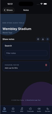 Side Stage Audio Tools Screenshot 4 of 5