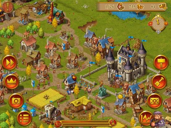 Townsmen Premium iPad app afbeelding 2