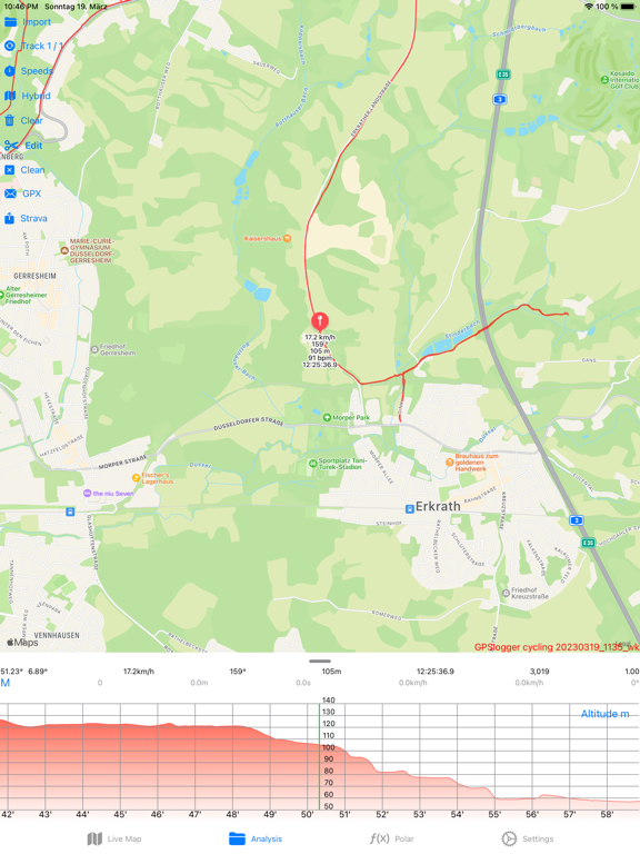 Screenshot #4 pour GPSlogger Kalman