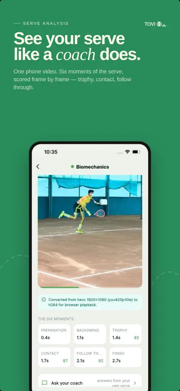 Tovio: Score Tennis & Padel screenshot 2 of 5