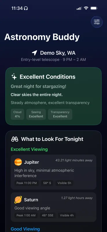 Astronomy Buddy screenshot 1 of 9