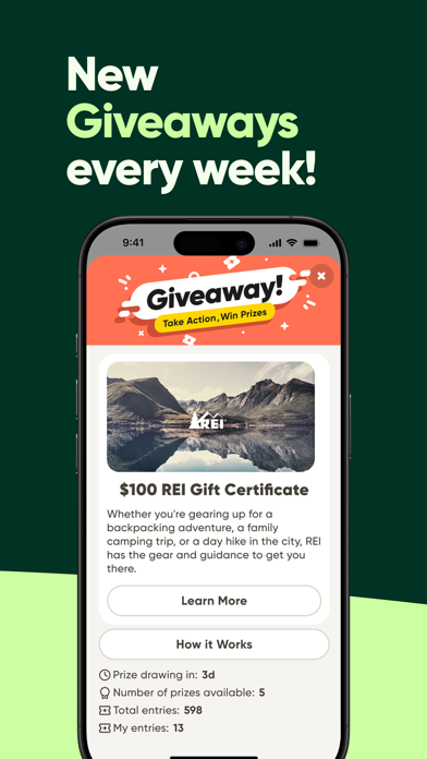 Dashboard.Earth Climate Action iPhone screenshot 6 - Lifestyle app