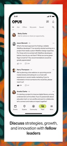 OPUS Community screenshot