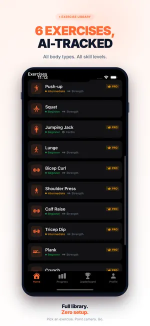 PoseRep: AI Fitness Tracker screenshot 3