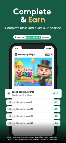 Earn Money & Rewards: Prograd iPhone screenshot 3