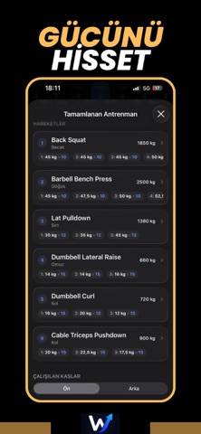GymOver Fitness Workout Takibi screenshot 6