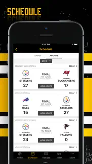 pittsburgh steelers iphone screenshot 3