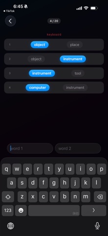 更近 - 词语猜测游戏 screenshot