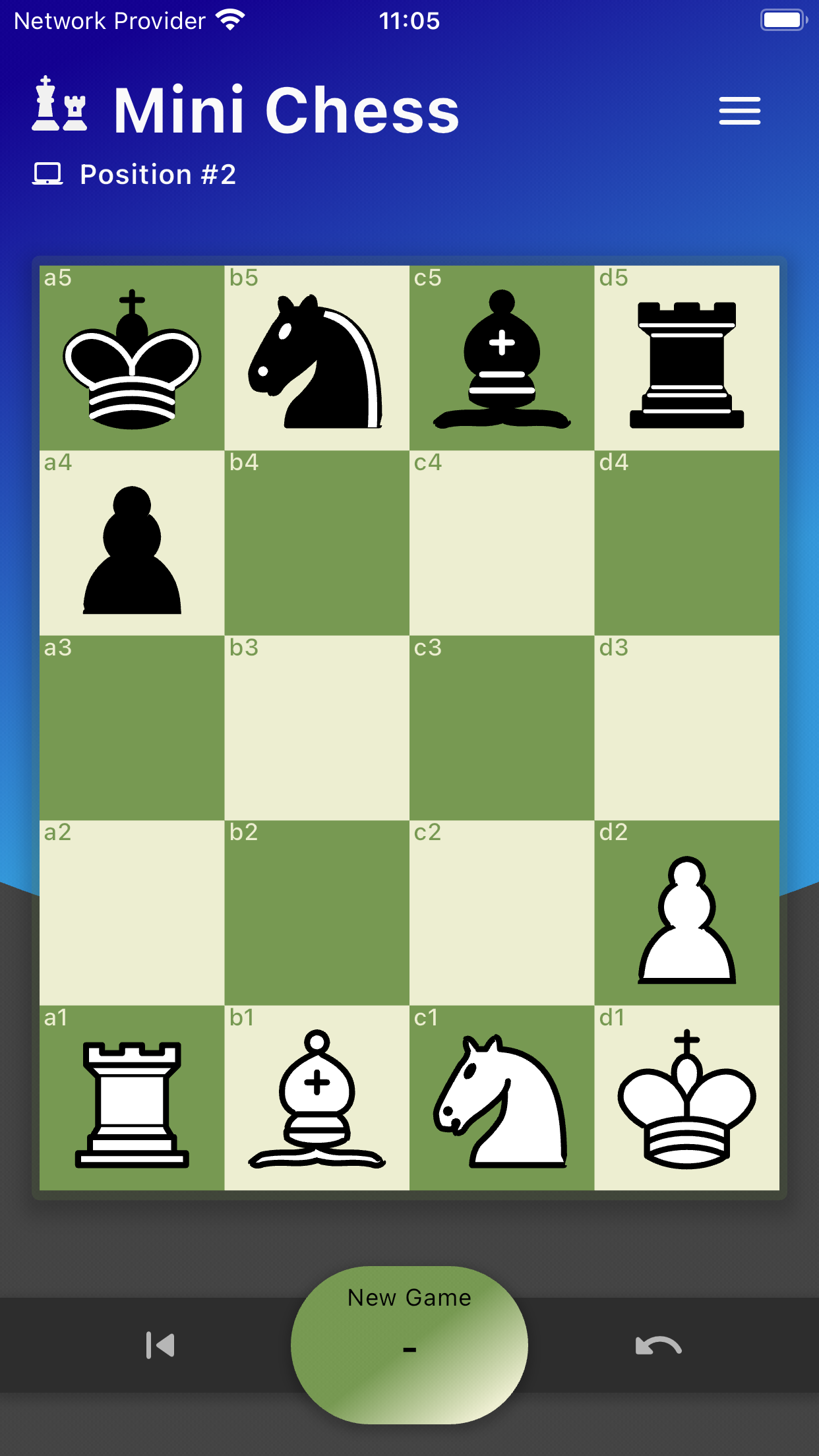 Mini Chess 5x4