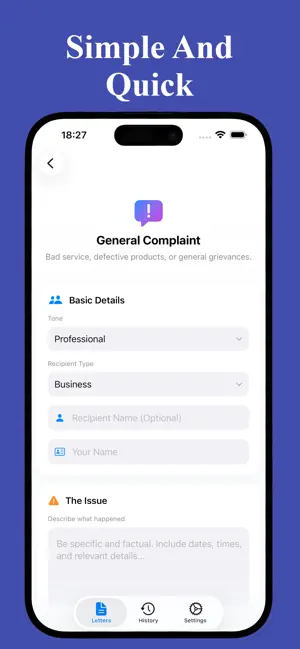 Letter Assistant - AI Writer screenshot 3