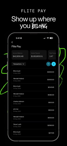 Flite for Hosts screenshot
