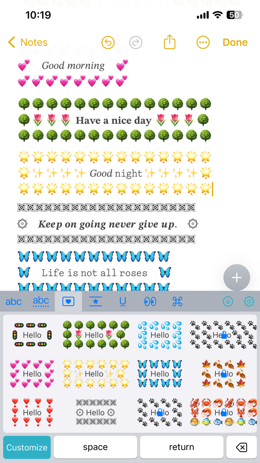 #3. Charm Fonts Keyboard (iOS) 由: 瑞军 许