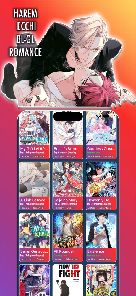 Manga Reader: Webtoon & Comics screenshot 3